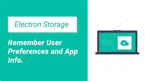 electron storage|electron js persistent storage.
